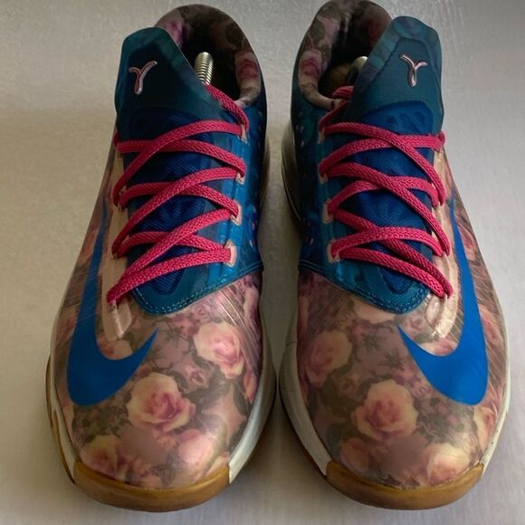 NIKE KD 6 #599477-602 Aunt Pearl Limited Edition Sneakers Size 7Y - Picture 1 of 11